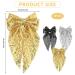 Bekecidi Glitter Sparkle Hair Bows Set - 3 Large Bows for Women & Kids | Alligator Clip Hair Accessories for Christmas & Birthdays - Buy Online on GoSupps.com