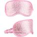 Forever 21 Sleep Mask - Dual Sided Comfort | Pink Leopard Print | Furry & Satin | Ultimate Rest & Rejuvenation - Shop Internationally - Buy Online on GoSupps.com
