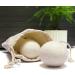 6 Pack Organic XL Wool Dryer Balls - Chemical-Free Fabric Softener for Anti-Static, Wrinkle Reduction, and Faster Drying Time - Buy Online on GoSupps.com