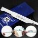 Premium Folding Barber Shavette Razor - Steel Straight Cut Throat Razor for Men | Leather Pouch & Box Included | International Shipping Available - Buy Online on GoSupps.com