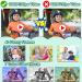 PROGRACE Kids Camera Waterproof Gift Toy - Children Digital Video Camera Underwater Camera for Kids 1080P Camcorder Toddler Sports Camera for Boys Birthday Learn Camera Pool Toys Age 3-14 Green - Buy Online on GoSupps.com