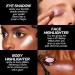 FOCALLURE Eyes On Me Pressed Powder Eyeshadow - Glitter Eye Makeup High Pigment Long-Lasting Hypoallergenic - PK03 Love Language - Buy Online on GoSupps.com