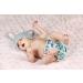 Petit Lulu Newborn Cloth Diaper (2-6kg) | Organic Bamboo & Push Buttons | Fluffy Reusable Diapers | No Polyester - Eco-Friendly Baby Care - Buy Online on GoSupps.com