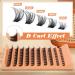 D Curl Wispy Mink Fluffy Lashes 110 Pcs - 8-16mm DIY Eyelash Extensions for Volume - Eefofnn - Buy Online on GoSupps.com