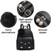 IHAYNER Girls Mini Fashion Backpack Purse | PU Leather Shoulder Bag with Pompom | Black - Buy Online on GoSupps.com