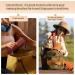 GOLIKEE Travel Makeup Brush Holder - Portable Silicone Cosmetic Bag Case with Zipper, No Fall Out Brushes, Soft & Compact Organizer for Brown - Buy Online on GoSupps.com