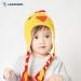 LANGZHEN Toddler Kids Winter Hat Earflap Knit Cap for Boys Girls 2-4 Years - Yellow - Buy Online on GoSupps.com