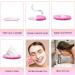Super Soft Silicone Face Cleanser with Compressed Facial Sponges - Natural Cellulose Face Sponge for Exfoliation and Makeup Removal - Buy Online on GoSupps.com