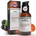 MYCL Liposomal Vitamin C Liquid with Elderberry Echinacea Zinc and Vitamin D - Immune and Antioxidant Support - Orange Cr me Flavor - Made in USA - 30 Pump Servings