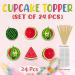 Seyal Watermelon Cupcake Topper - Buy Online on GoSupps.com