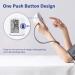 Alcedo Upper Arm Blood Pressure Monitor - Automatic Digital BP Machine with Wide-Range Cuff, LCD Screen, Talking Function, 2x120 Memory - For Home Use - Buy Online on GoSupps.com