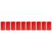 Efalock Professional Super Flat Curler 35mm - Red 10-Pack | Best International Shipping - Buy Online on GoSupps.com