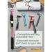 Adjustable Universal Leg Shaving Handle for Easy Body Hair Removal - Pink - Buy Online on GoSupps.com
