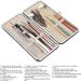 23pcs Spiral Ear Pick Set for Earwax Removal and Cleaning - Double Ended Ear Scoop Spoon - Ear Care Supplies for Men and Women - Classic Black Ear Cleaning Tools - Buy Online on GoSupps.com