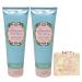 Bath & Body Works Sweetest Song 2 Pack Body Cream Bundle with a Himalayan Salts Springs Bar Soap - Full Size