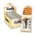 GO FITNESS 12 x 50 g high protein waffles - vanilla waffles extremely delicious and freshly baked - healthy energy bar for muscle building - protein bar 12 g protein