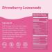 Waterboy Weekend Recovery Electrolyte Powder Packets - 200mg Ginger, L-Theanine, Vitamins - No Sugar, All Natural, Gluten Free Strawberry Lemonade - 6.58oz - Buy Online on GoSupps.com