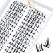 Cluster lashes 72 Clusters B&Q Lash Clusters D Curl Individual Cluster Lashes Natural Eyelash Clusters DIY Lash Extensions Soft Fluffy Cluster Eyelash Extensions (UK-FD-B39-D-MIX) D-MIX B 39