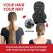 ABAMERICA Women's Surgical Scrub Cap with Ponytail Holder Personalized Nurse Hat for Long Hair | D02 Heart Beating Design - Buy Online on GoSupps.com