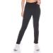 Kendindza Women's Thermal Trousers with Fleece Lining Opaque Black Rhinestones & Pockets - Stylish Winter Leggings - Buy Online on GoSupps.com