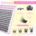 Calailis DIY Eyelash Extensions Set - 144 D Curl Individual Eyelashes with Adhesive Sealer & Applicator | YY29 Kit for Professional Quality Lash Extension - Buy Online on GoSupps.com