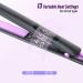 Ionic Hair Straightener Flat Iron 2-in-1 Curler, Max 450F, 13 Temp Settings, Black - Buy Online on GoSupps.com