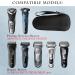 Fyy Pocket for Razor Men | Electric Shaver Organizer Bag & Case for Braun Series 3/5/7/9 | Travel Protective Cover & Carrier Bag (B-Black) - Buy Online on GoSupps.com