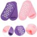 minkissy 2 Pairs Gel Socks Cracked Heel Repair Moisturizing Socks for Foot Care Foot Spa Sock Heel Socks for Dry Cracked Feet Comfortable Socks Miss Vegetable Gel Facial Mask Household 22x10x1cm - Buy Online on GoSupps.com
