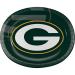 Creative Converting Green Bay Packers Oval Plates 24 ct