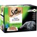 SHEBA Sauce Collection Selection Sauce Lover Bowls for Adult Cats 4 Varieties 6 x 12 x 85 g (6 packs of 12 x 85 g each)