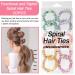 10 Pcs Spiral Hair Ties - Colorful Coil Hair Rings for Women and Girls - Buy Online on GoSupps.com