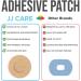 JJ CARE Libre Sensor Covers (Pack of 30) - Waterproof Adhesive Patches for Freestyle & Other Glucose Monitors - 16 Count - Buy Online on GoSupps.com