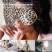 MANSPHIL Mulberry Silk Eye Mask - 100% Silk Sleep Mask Leopard Beige Print 22 Momme - Perfect Travel Gift - Buy Online on GoSupps.com