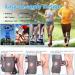 Leegosun Knee Braces For Men & Women Compression Knee Stabilizer Adjustable Knee Support Sleeve Enhanced Support Open Knee With Patella Gel Patella Stabilizer For Arthritis Meniscus Tear Injury Recovery Joint Pain Relief ACL Workout (Dark Grey) - Buy Online on GoSupps.com