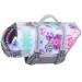 Vivaglory Ripstop Dogs Rescue vest For Small Medium Boat Dog Wallpage with improved buoyancy & visibility multi-colored S: 43-53cm (chest circumference) multicolored
