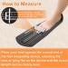 Vaikby Foot Measurement Device: Shoe Sizer for Kids & Adults - Easy Online Shoe Shopping with Accurate Foot Measuring Tool - Buy Online on GoSupps.com