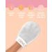 SAERO Korean Exfoliating Mitt - Visibly Lifts Away Dead Skin, Ideal for Spray Tan Removal & Keratosis Pilaris - 100% Viscose Fiber - 1 Piece - Buy Online on GoSupps.com
