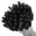 Tifanso 200PCS Disposable Eyelash & Eyebrow Mascara Brush Wand - Black | Extension Supplies - Buy Online on GoSupps.com