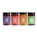 Good Good Assorted Keto Friendly Jams Pack - Concord, Strawberry, Apricot and Forest Fruit Jam - 4 Pack No Added Sugar Jams