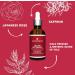 Orientana - Natural Face Oil Japanese Rose & Saffron | Vitamin A C & E | 100% Natural Vegan Anti Ageing Moisturiser | Hydrating Rejuvenating Brightening | Dry Mature & Acne Prone Skin - 50ml - Buy Online on GoSupps.com