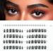 Lankiz manga cluster eyelashes individual eyelashes DIY eyelash extensions fake lashes with 40PCs lower eyelashes natural eyelash clusters individual lashes manga - style -04