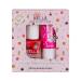 Miss Nella Nail Polis + Lip Balm set- Special Pink Peel-off Nail Polish for Kids with Water Based & Odour Free Formula + SUGAR PLUM hypoallergenic lip balm