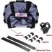 Foldable Small Pet Carrier Bike Basket - Purple Flower Design | Easy Install Detachable Cycling Bag for Cats & Dogs - Buy Online on GoSupps.com