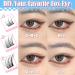 ALICE Natural Lash Clusters - DIY Eyelash Extensions | Wispy 3D Cat Eye C Curl Individual Lashes - Buy Online on GoSupps.com