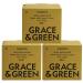 Grace and Green Organic Tampons Non Applicator Made with Organic Cotton 54x Super Tampons - Super