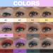 Eye Gloss Eyeshadow | 12 Colors Shimmer Eyeshadow Waterproof Long Lasting Quick-Drying Brilliant Gel Highlighter Sparkling Shimmer Eyeshadow Pochy - Buy Online on GoSupps.com