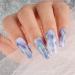Marble Full Nail Wraps - 168 Pieces, Self-Adhesive Stickers for Gel Nails - Nail Decals for Women - Nail Art Decoration - Buy Online on GoSupps.com