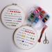 Embroidery Stitch Practice Kit - Learn 30 Stitches with 3 Sets - Craft Lover's Essential for Hand Stitching - Includes Fabric and Skill Techniques - Buy Online on GoSupps.com