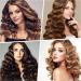 Wireless Cordless Auto Hair Curler: 6 Temp & 11 Timer Settings, USB Rechargeable, Travel-Friendly, Auto Shut Off - Fast Heat Technology - Buy Online on GoSupps.com