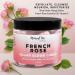 Body Scrub Exfoliator - 12oz FRENCH ROSE Sugar scrub cubes w/Mango Butter & Shea butter- Ultra Hydrating & Moisturizing - Natural & Organic for all body exfoliation- For hands arms legs & foot French Rose 12 Ounce (Pack o  - Buy Online on GoSupps.com